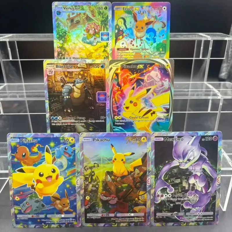 DIY POCKET Collection Cards Blastoise Self Made Single Card Classic Game Anime Card Gift Toy