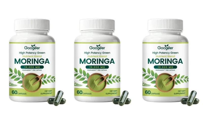 Premium Moringa Supplement with Natural Leaf Extract Herbal Nutrition Formula for Daily Wellness Support 60 Capsules — image 9