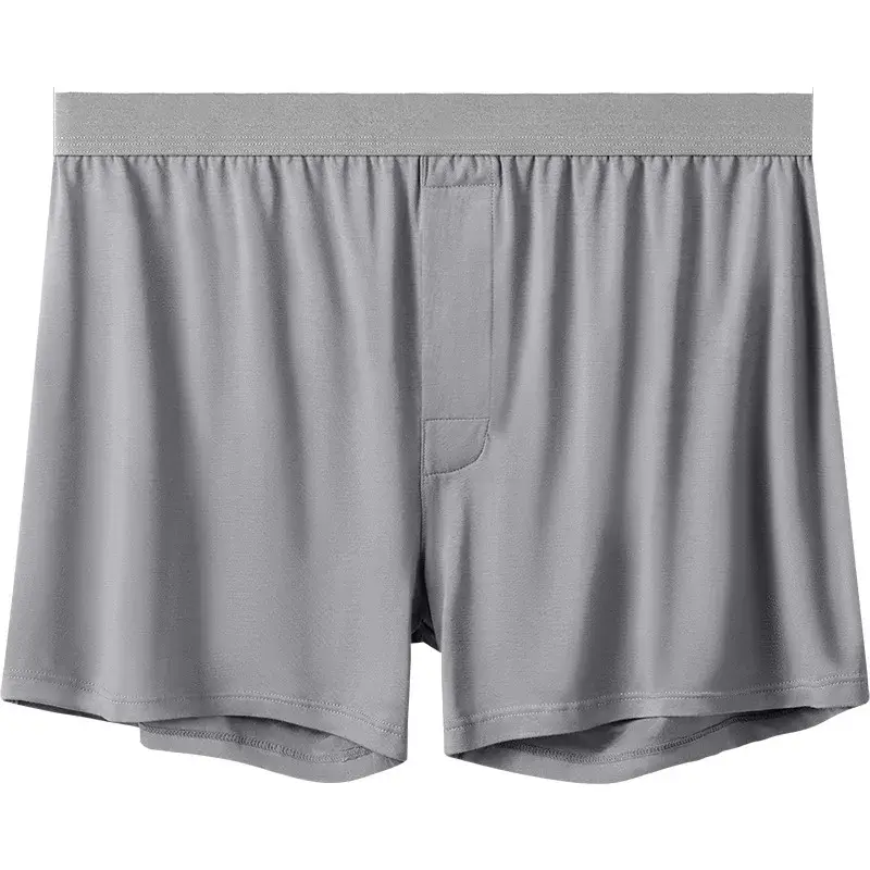 1/2Pcs Modal Mens Aro Pants Seamless Loose Solid Color Breathable Panties Elastic Underwear Boxer Shorts Homewear Underpants