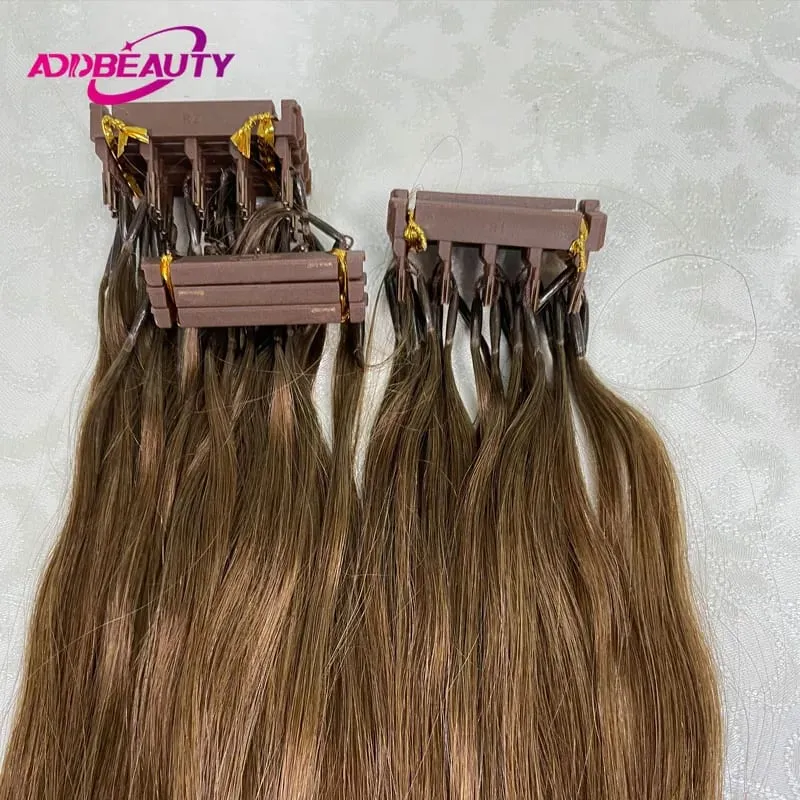 Straight 6D Hair Extensions Human Hair High Quality Real Virgin Human Hair Invisible Human Hair Extension Second Generation 6D