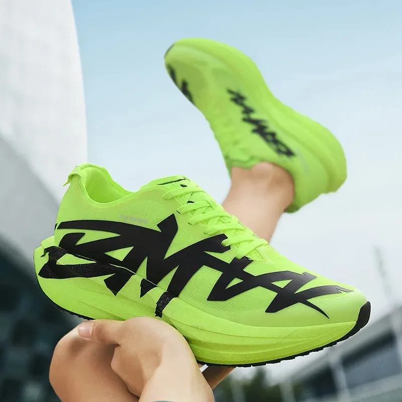 Running Shoes Man Marathon Training Race Sneakers Carbon Plate Lightweight Woman Comfortable Hard-WearingAthletic Sports Shoes