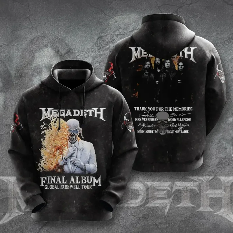 Metal Rock Band Megadeth 3d Print Hoodie Men Women Fashion Long Sleeve Hoodies Vintage Coat Men Sweatshirt Unisex Clothes NEW — image 1