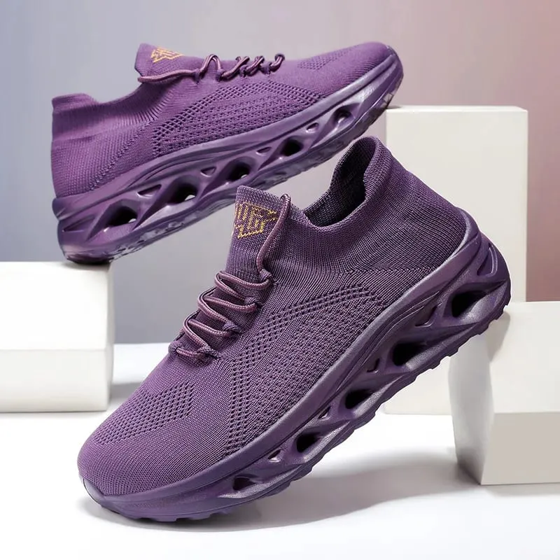 Men's Lightweight Mesh Breathable Walking Shoes Height Increasing Thick Soled Casual Outdoor Running Shoes — image 4