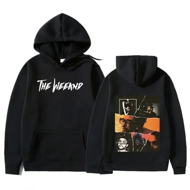 Retro The Weeknd Graphic Hoodie After Hours Til Dawn Oversized Sweatshirt Men's Women's Hip Hop Rock Hoodies Harajuku Streetwear — image 9