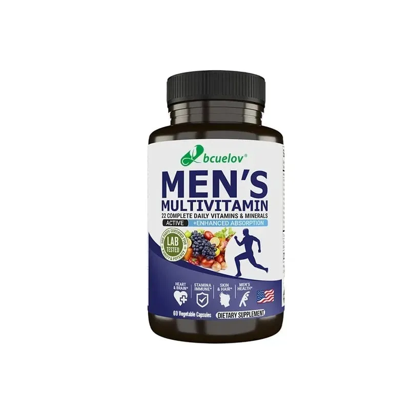 Men’s Multivitamin & Mineral Capsules High Absorption Antioxidant Supplement for Energy Immune Bone Skin & Overall Wellness — image 8