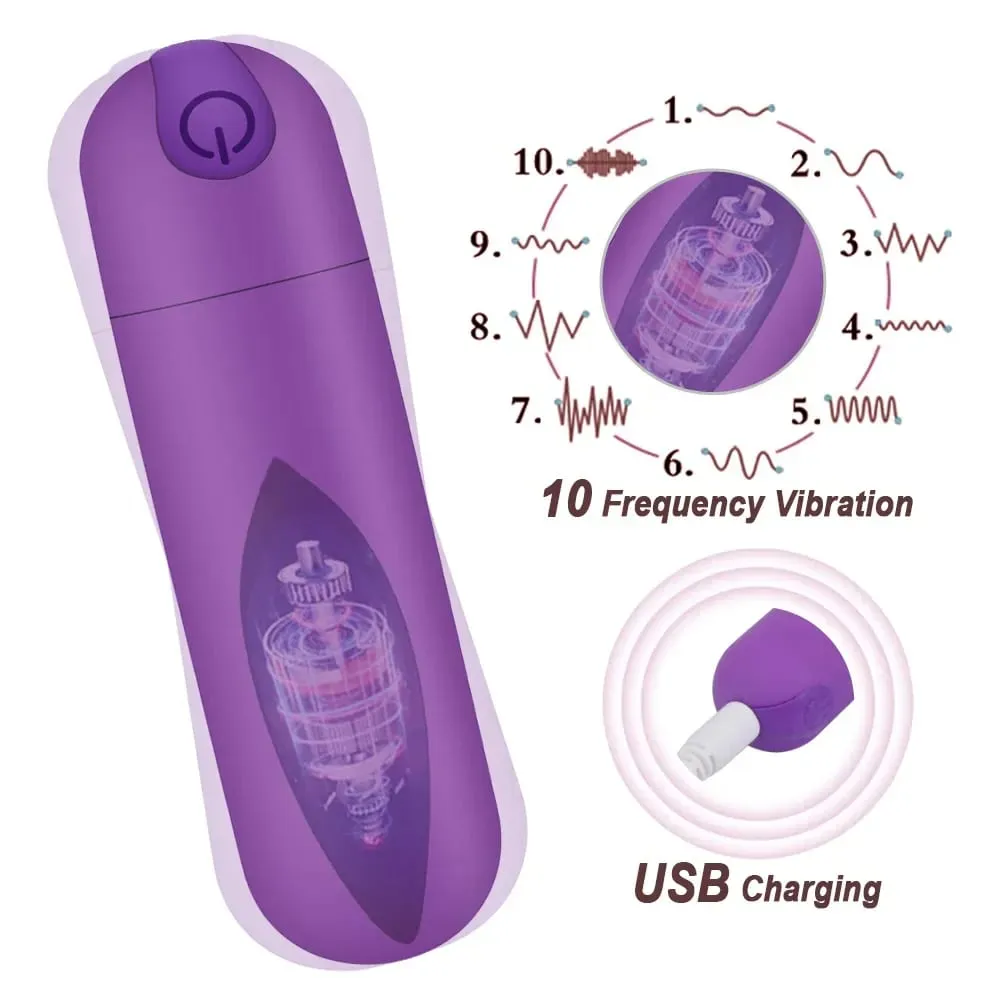 Powerful Mini Bullet Vibrator Female Clitoris Stimulator Vibrating Egg Anal Plug Vagin Massager Masturbation Sex Toys for Women — image 3