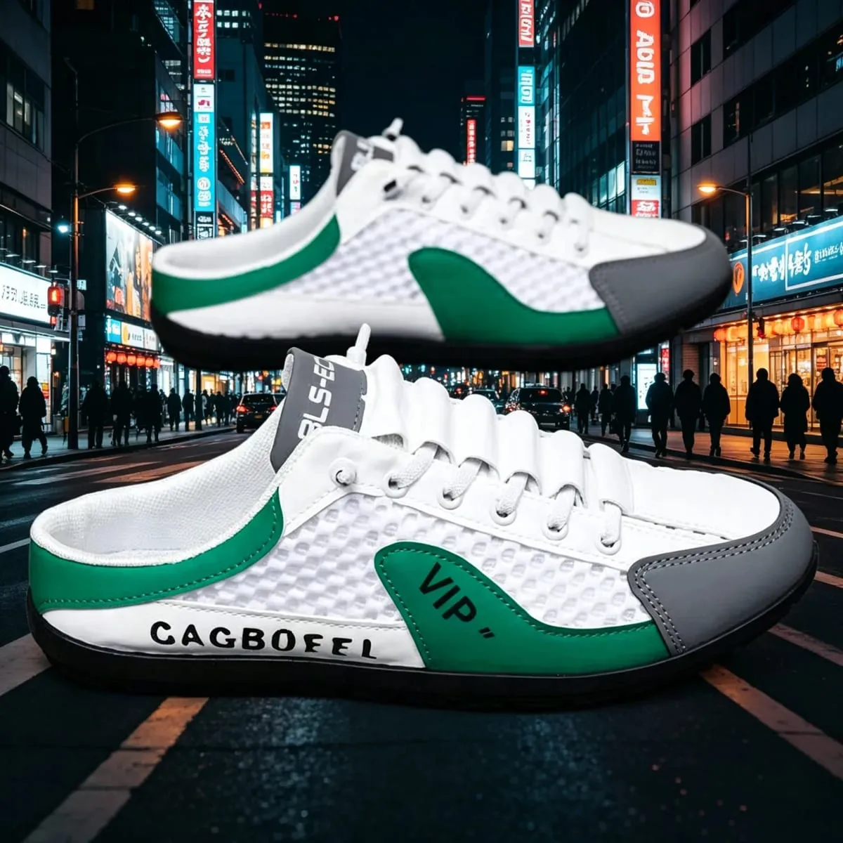 Men Casual Sneakers 2026 Summer Breathable Mesh Chunky Sole Shoes Free Shipping Sporty Comfort Men's Sneakers and Casual Shoes — image 5