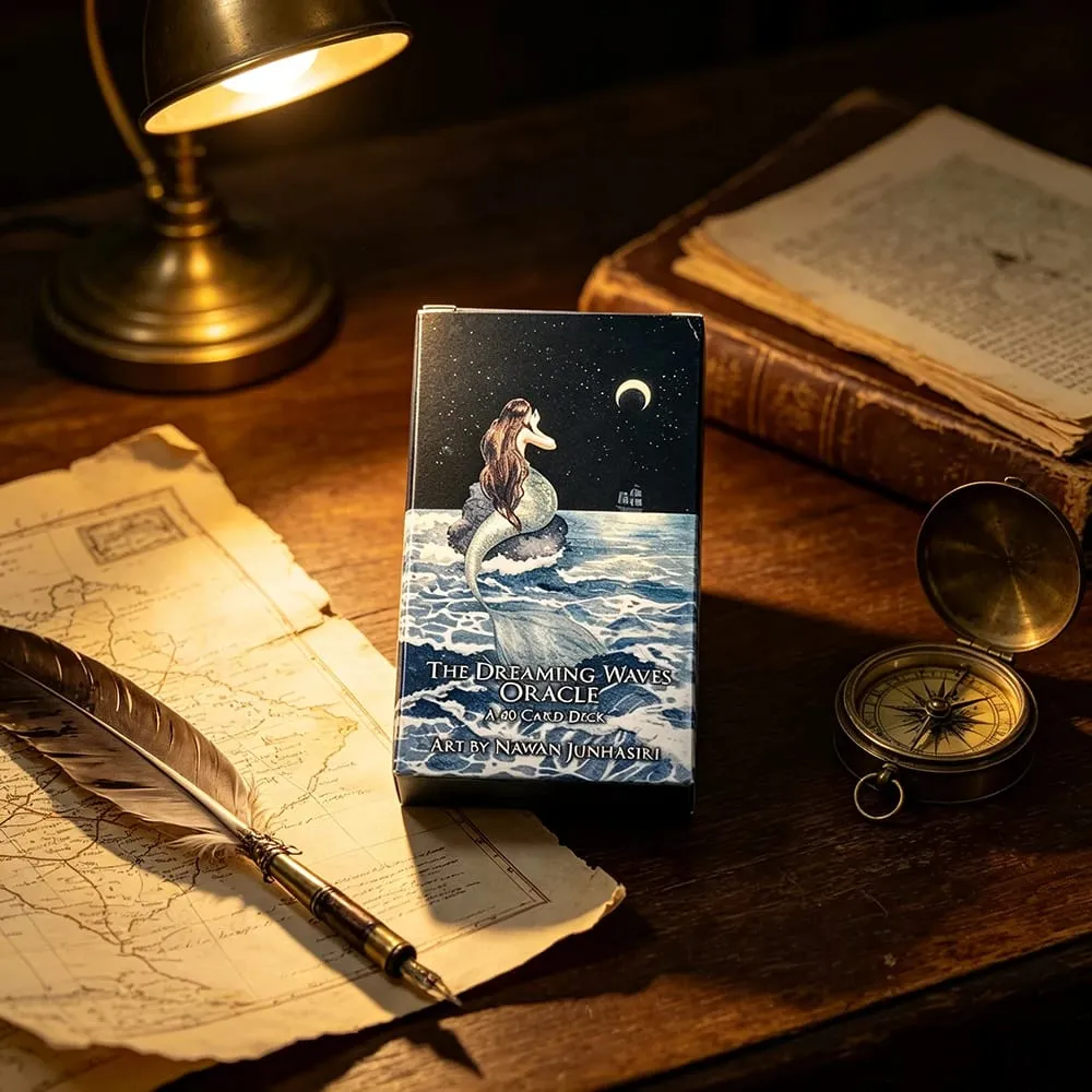Dreaming Waves Oracle Cards 60 Cards Deep Emotional Guidance Cards Game Perfect for Emotional Healing & Intuitive Reading — image 2