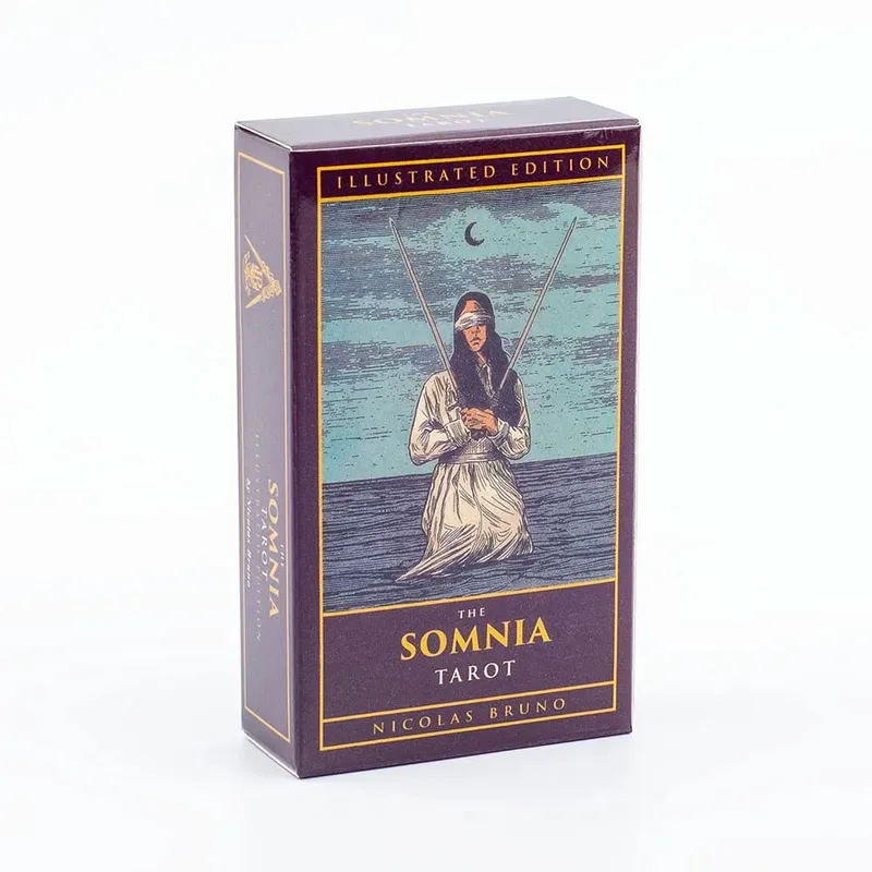 바다 테마 폭풍우 타로 데크 78 카드 운세 세트 10.4*6.1cm 보드 게임 및 타로 읽기를 위해 아름답게 디자인됨