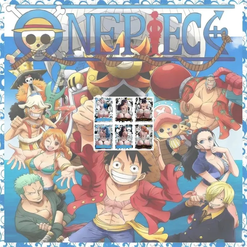 Anime One Piece Diy Color Flash Cards Hancock Perona Nami Robin Yamato Collection Cards Christmas Birthday Gifts Children's Toys — image 3