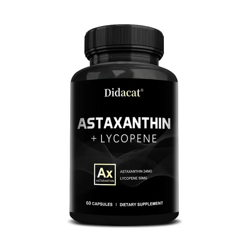 Icelandic Astaxanthin 24mg + Lycopene 50mg Heart Brain Joint Immune Antioxidant Dietary Supplement - 120 Capsules — image 10