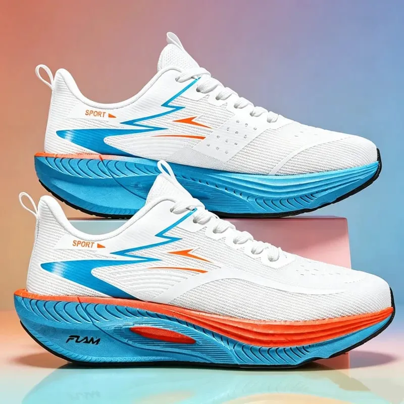 Marathon Running Shoes Men Speciality Sports Carbon Board Breathable Lightweight Women's Comfortable Athletic Nonskid Sneakers — image 4