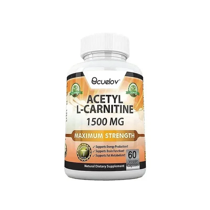 Acetyl L-Carnitine Capsules Unisex Energy & Metabolic Support Dietary Supplement Increase Body Performance Promote Metabolic — image 8