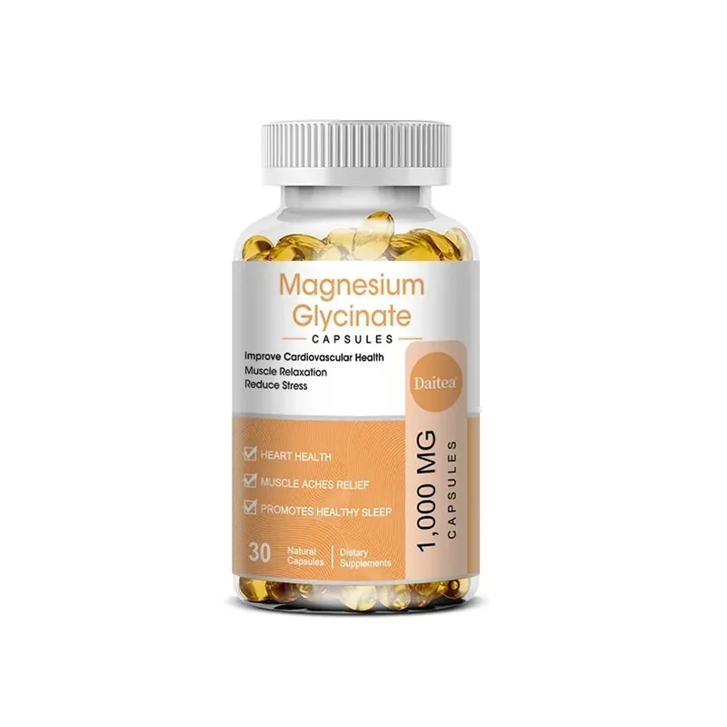 Magnesium Glycinate Capsules - Tumutulong sa Stress Muscle Sleep Joints Bones Immune at Cardiovascular Health — image 8