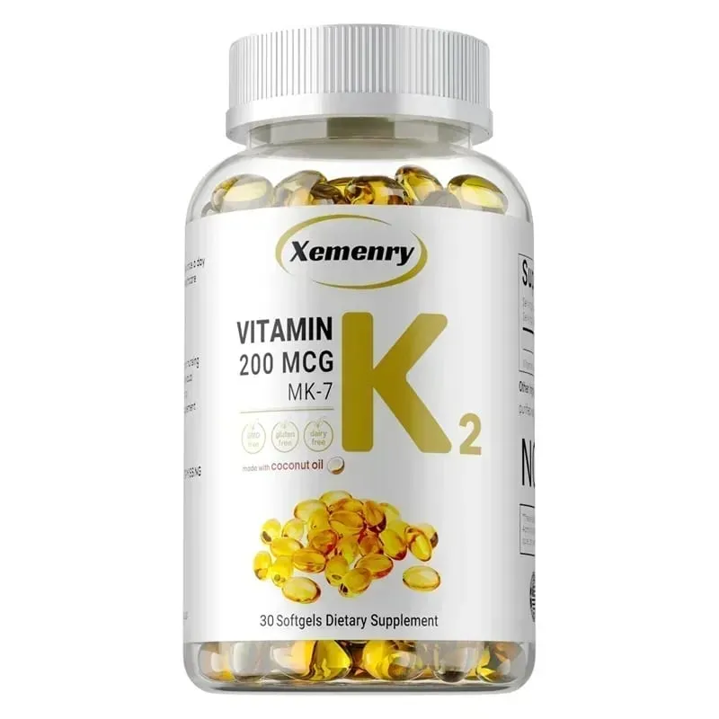 Vitamin K2 MK-7 Supplement - Supports Calcium Absorption Bones Joint Immunity and Heart Health Easy To Swallow — image 9