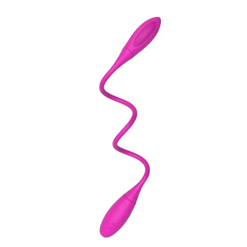 항문 진동기 더블 딜도 라구 딜도 섹스 토이 클리토리스 자극기 엉덩이 플러그 진동 계란 충전식 성인 자위대 18 여성용 — image 3