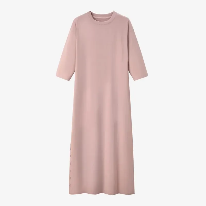 AS SS26 oversize loose T-shirt dress + V neck T-shirt + skirt set casual style woman clothes — image 13