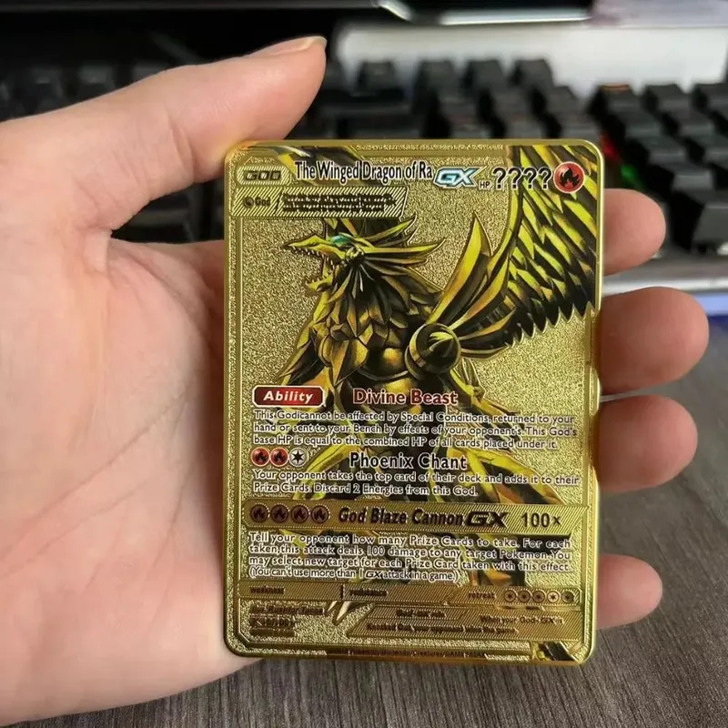 Pokemon Metal Game Collection Card Anime Figure Charizard Pikachu Blastoise Mewtwo Battle Collection Carte Card Toy Gift — image 23