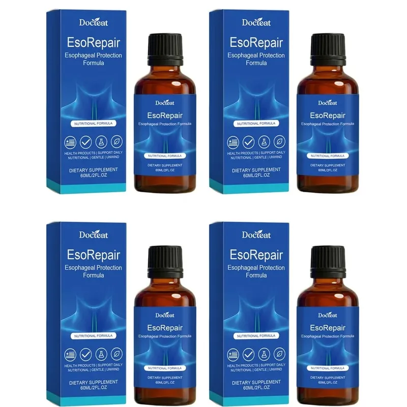Docteat Esophageal Protection Liquid with Vitamin C Vitamin E Vitamin B6 Aloe Vera Extract Licorice Root Extract Formula 60 ML — image 10