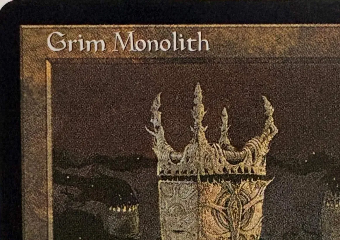 LK3 Lion's Eye Diamond Mox Amber Mox Diamond Sol Ring The One Ring Grim Monolith High-Quality TCG Proxy Cards (Black-Core) — image 18