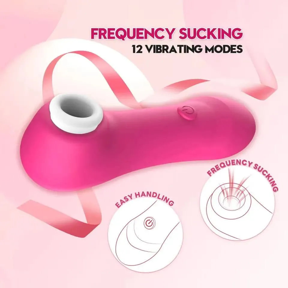 Clit Sucker Vagina Sucking Tongue Vibrator Clitoris Stimulator Blowjob Oral Nipple Sex Toys For Adult Women Masturbator Erotic — image 3