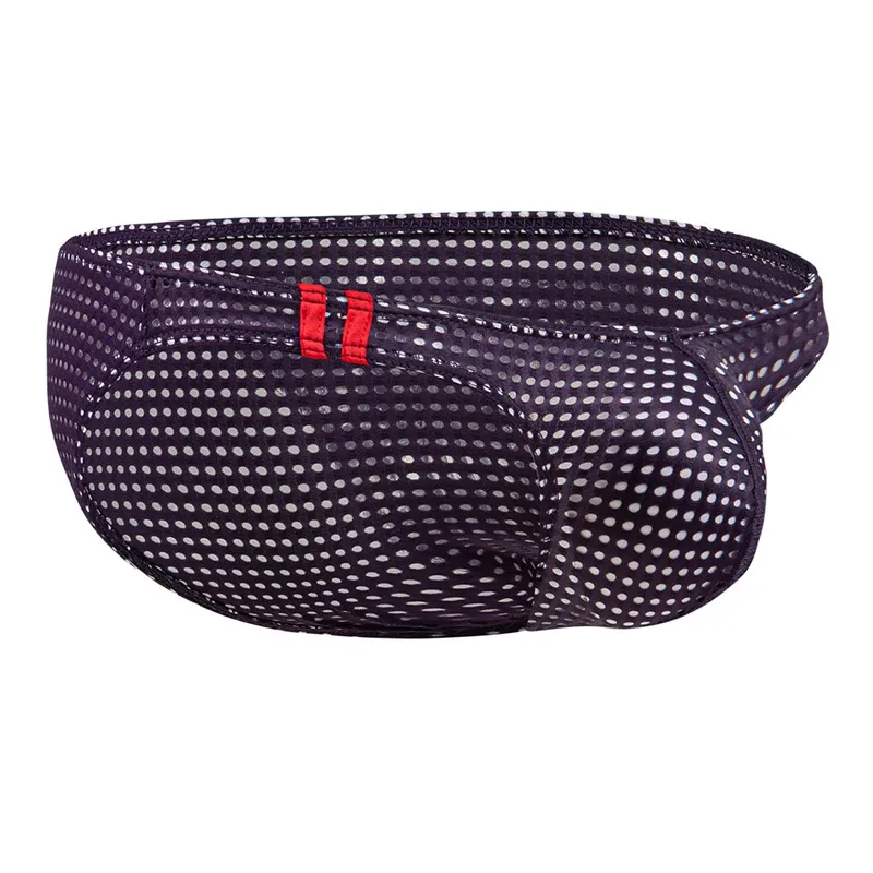 Slip da uomo Estate Traspirante Fori Intimo U Convesso Sottile Vita bassa Slip intimo da uomo Slip Mutande Calzoncillos