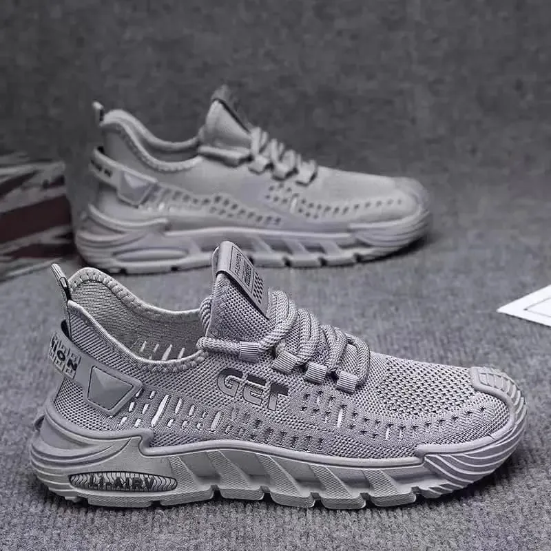 New Men's Sneakers Thick Sole Comfortable Casual Shoes Lightweight Breathable Fashion Running Shoes Luxury Male Tenis Masculino — image 1