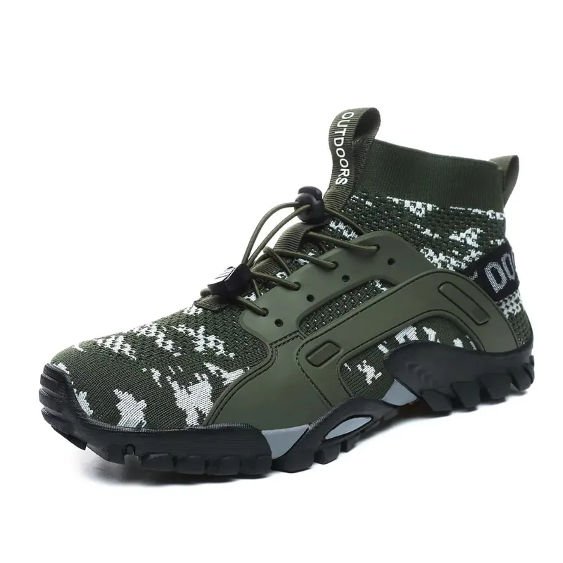 Unisex Hiking Wading Shoes Outdoor Climbing Cross-Country Fitness Shoes Anti-Slip Waterland Two-Purpose Fishing Trekking Shoes — image 7