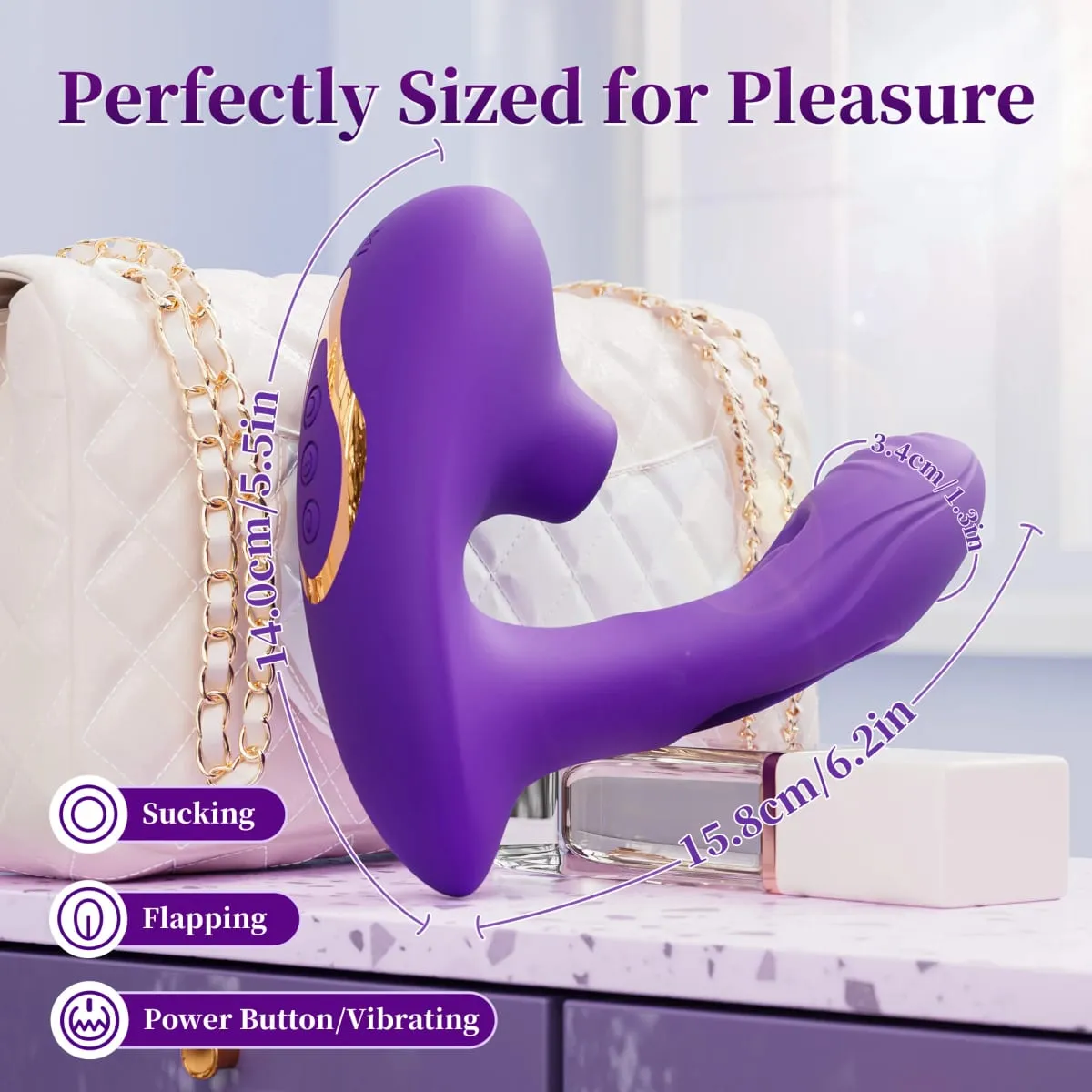 Sucking Vibrator Tapping Flapping Vibrator G Spot Clit Sucker Stimulator Vagina Massager Vibro Adults Sex Toys for Women