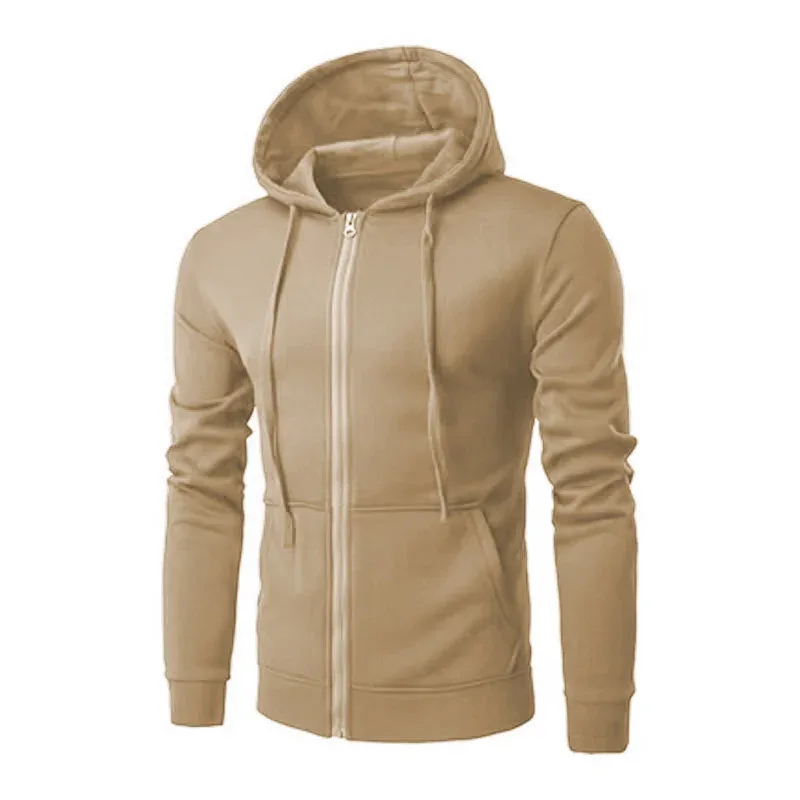 spring autumn Men Sweatshirts Long Sleeve Hoodie Zipper cardigan Male/woman Hoodies Sweatshirt Slim Fit Hoodie Male Clothing — image 14