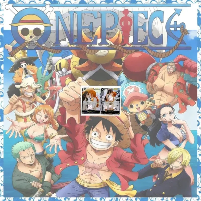 Anime One Piece Diy Color Flash Cards Hancock Perona Nami Robin Yamato Collection Cards Christmas Birthday Gifts Children's Toys — image 26