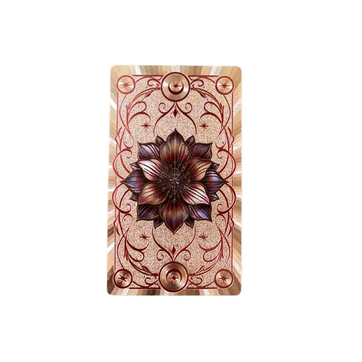 12*7cm Old Style Lenormand Oracle Cards 38 Pcs Gold Foil Waterproof PET Cards for Divination & Fortune Telling With Paper Manual — image 5