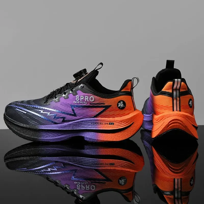 Athletic Running Shoes Men Professional Carbon Board Marathon Sports Breathable Lightweight Women Comfortable Casual Sneakers — image 8