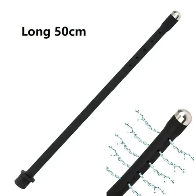 Silikone Lange 58 cm Anal Perler Plug Dilator Douche Klyster Vagina Rensesæt Buttplug Sprøjte Brusehoved Gay Sex Legetøj Til Par
