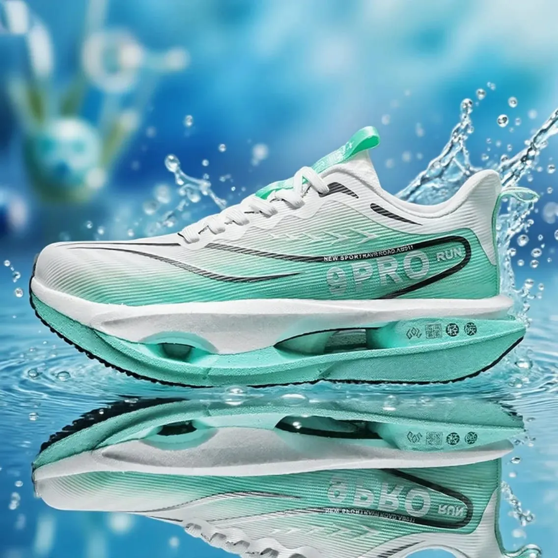 Men Running Shoes Breathable Sports Sneakers Casual Basketball Walking Marathon Athletic Shoes Lightweight Comfortable Women — image 1