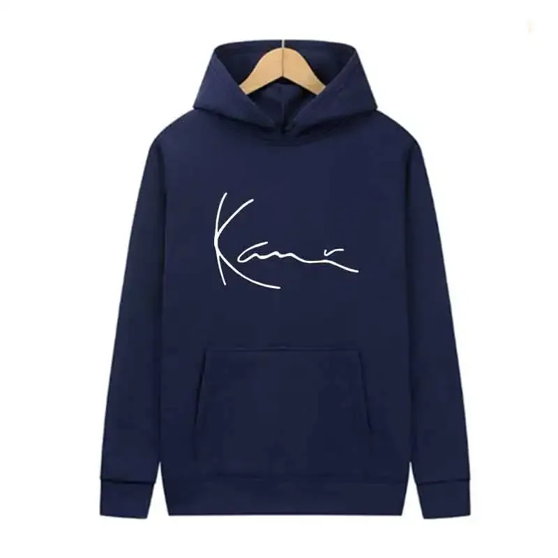 Men Blue White Fashion Trends Hoodie Print Casual Streetwear Sports Jogging Sweatshirt Pullover Spring Autumn Daily Unisex Cloth — image 8