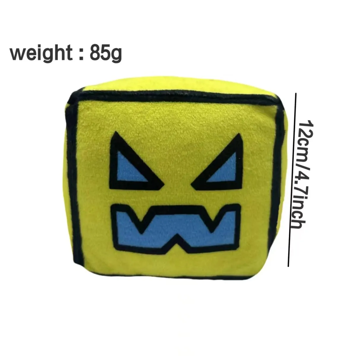 Geometry Plush Toy Cube Volume Wood Stuffed Animal Plushie Doll Toys for Kids and Gaming Fans Children's Day Birthday Gift — image 6