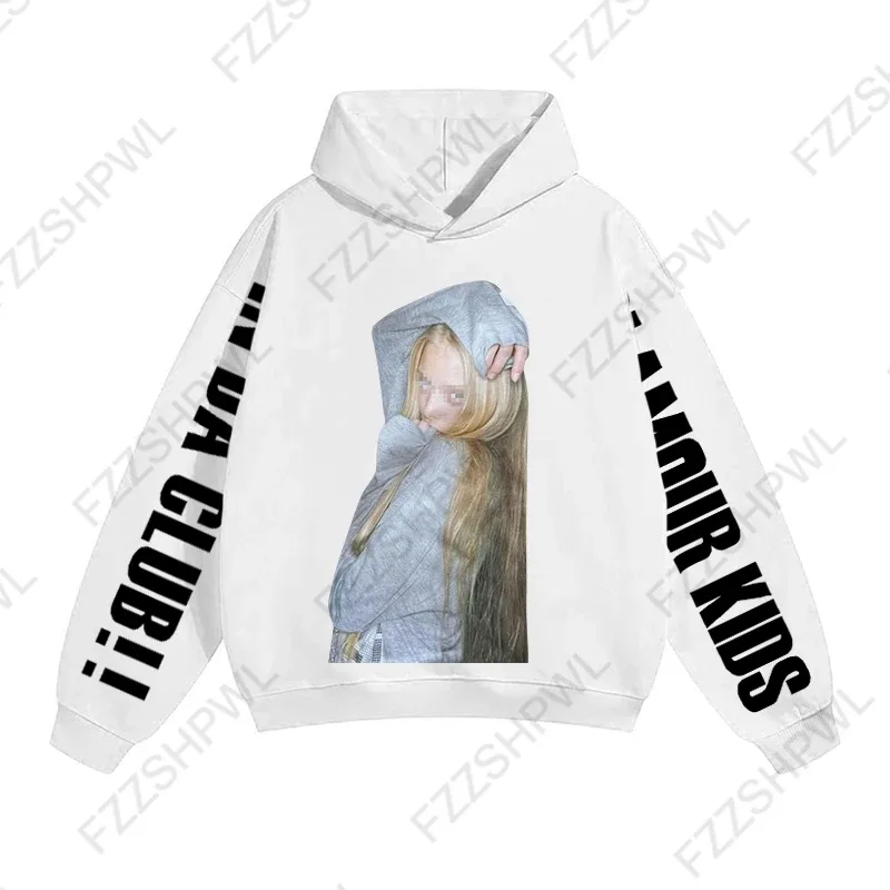 Y2K Retro Aesthetic Unisex Hoodie Loose Casual Fashion Chic Print Basic Sports Sweatshirt Grunge Punk Hip Hop Gothic Streetwear — image 3