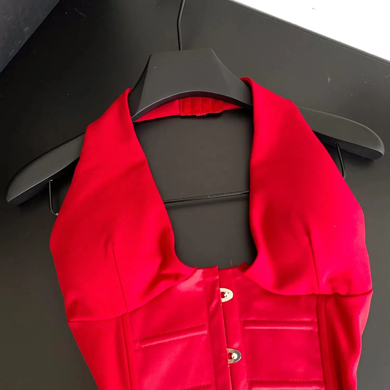 Halter Vintage Pleated Tank Top Korean Fashion Corset Bustier Summer Hotsweet Women Y2k Crop Top Camis — image 5