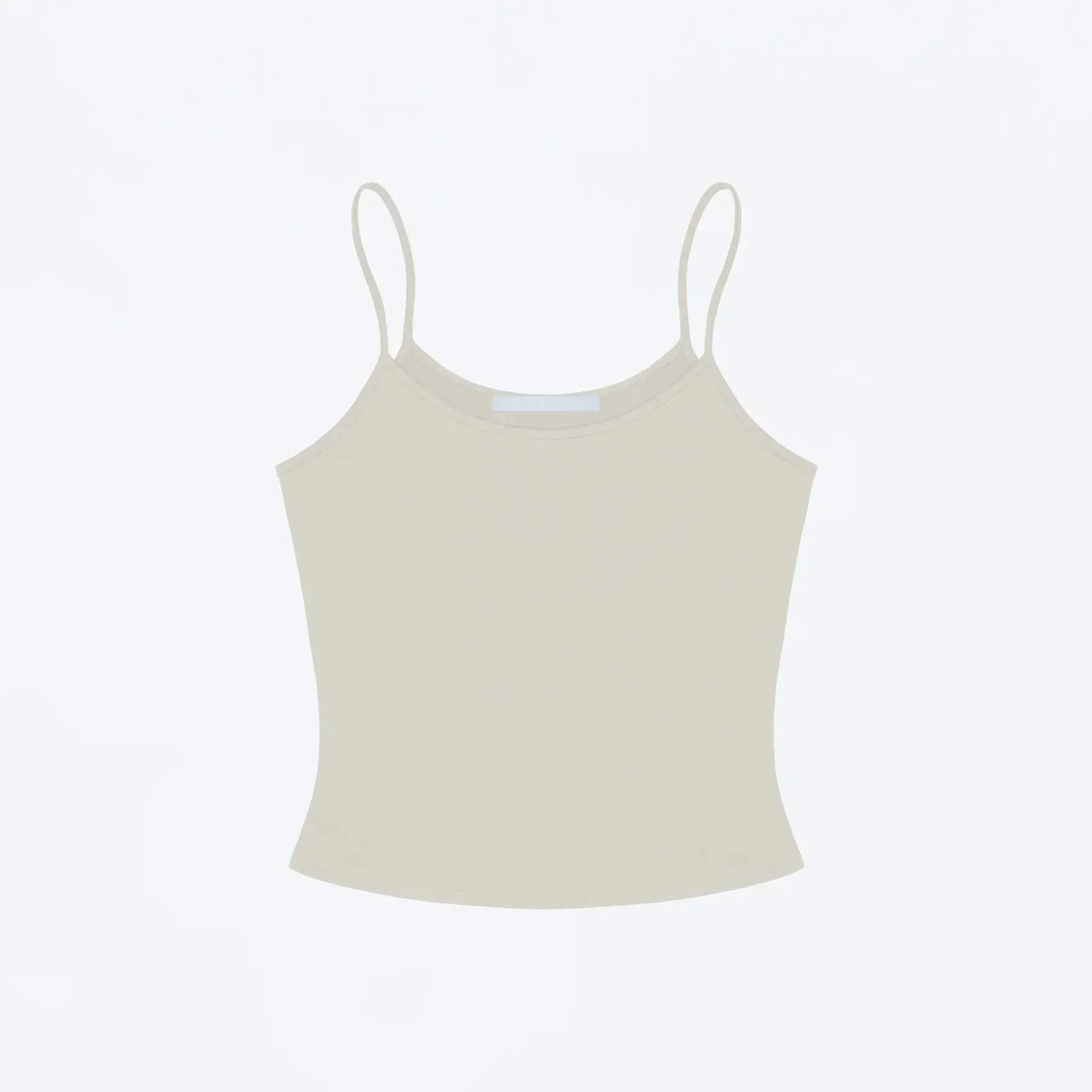 Tank Summer Solid Color Slim-Fit Camisole Basic Versatile Slimming Sleeveless Top Multi-Color Basic Versatile Top for Daily Commute Slim-Fit Camisole