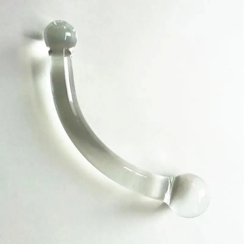Dildos Anal Plug Transparent Glass Sex Toy Masturbator Anus Dilator Stimulation Massager Pleasure for Men Women Adult Sex Toy — image 4