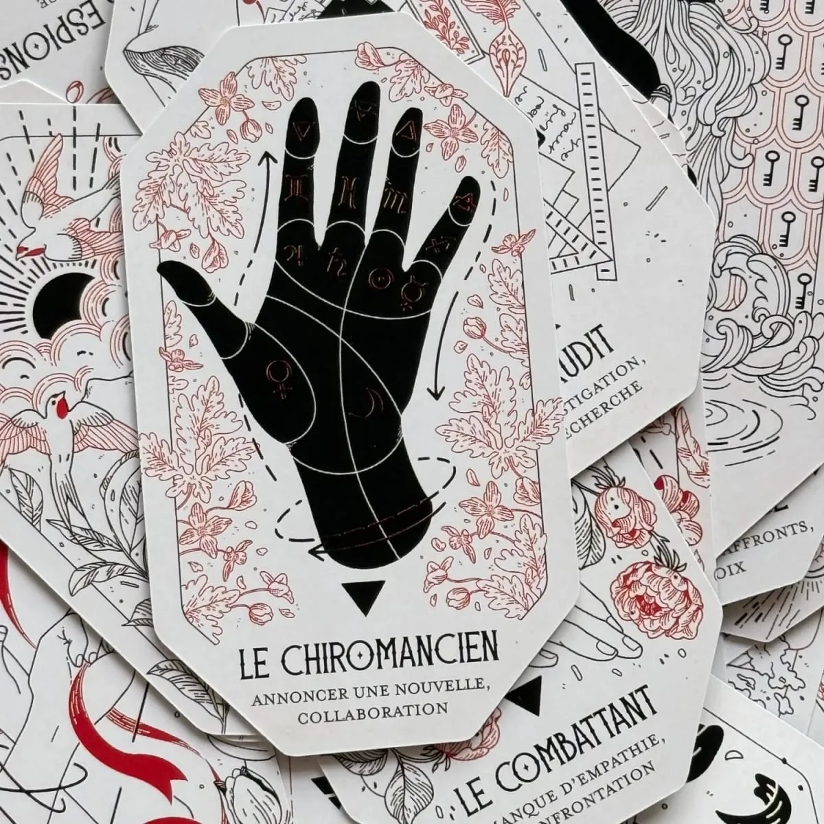 The Citadel A Fantasy Oracle Deck French Version Tarot Card Entertainment Game For Family Party Board Game Oracle Cards — image 4