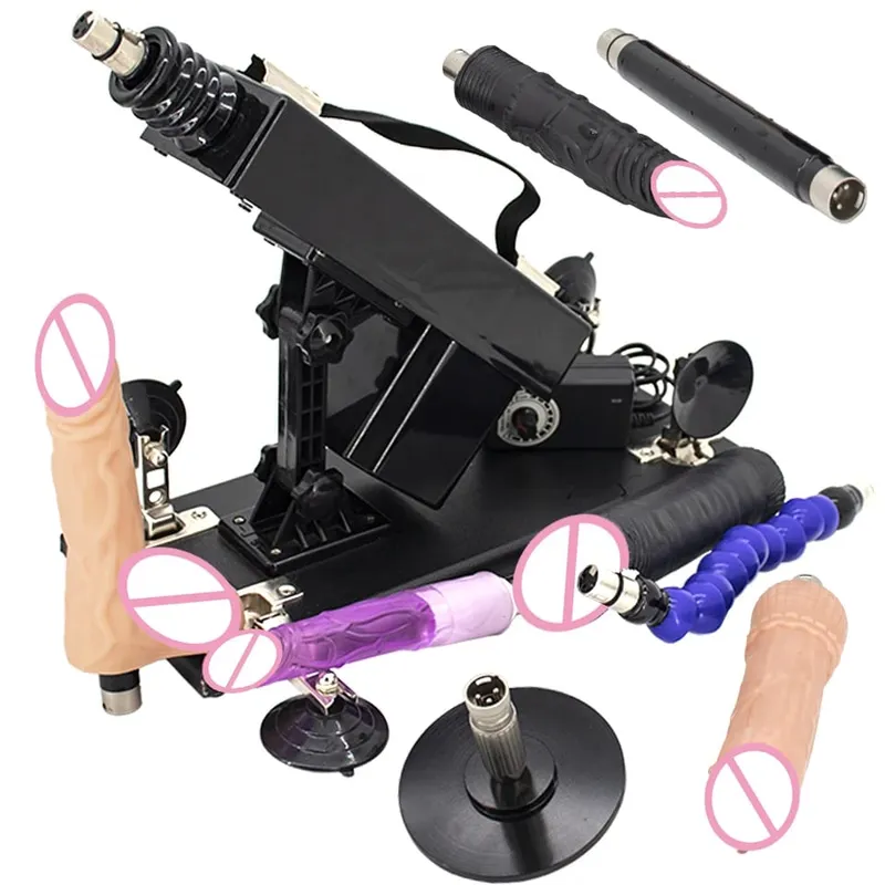 Automatic Masturbation Machine for Women 3XLR Powerful Sex Toy with Big Dildo Adult Pumping Gun for Sexual Pleasure — image 1