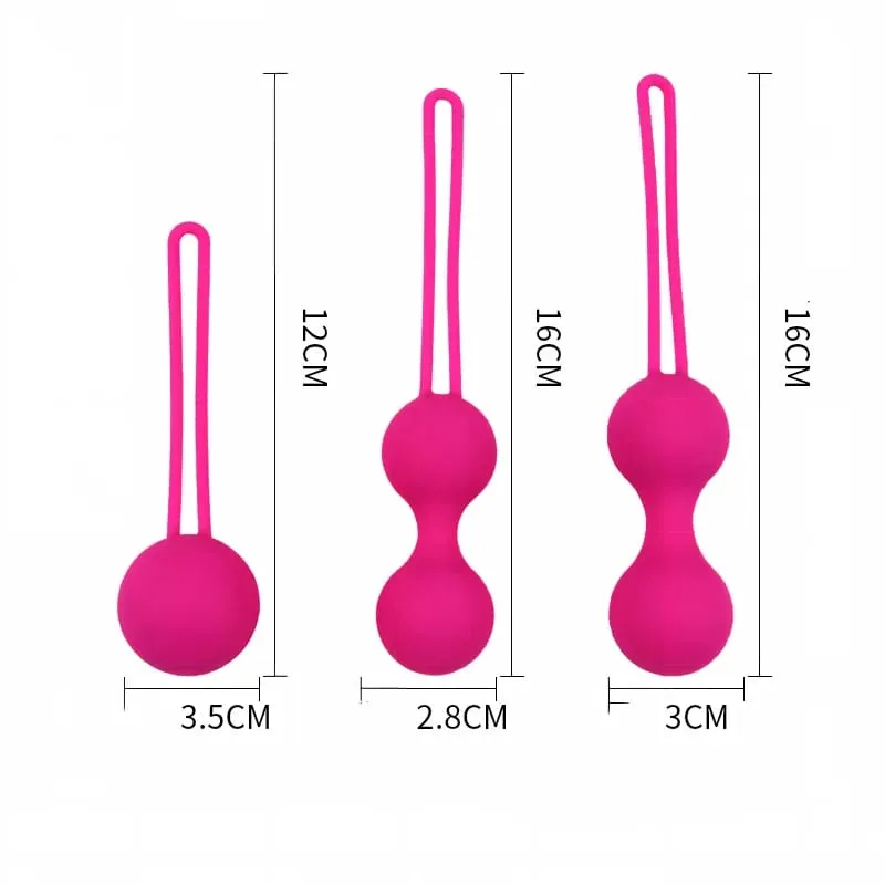Boule intelligente en Silicone boules de Kegel vibrantes soins privés vagin serrer la Machine d'exercice boule de Geisha vaginale jouets sexuels pour les femmes 18