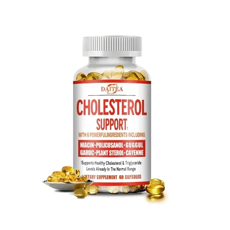 Daitea-Nahrungsergänzungsmittel zur Cholesterinunterstützung – senkt LDL und Triglyceride. Das Immunsystem lindert Ängste. Natürliche Nebennierengesundheit
