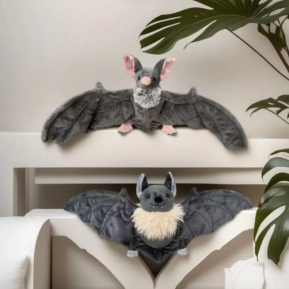 Realistic Huggable Design Stuffed Bat Plush Lifelike Stuffed Plush Toy Gift Realistic Bat Toy Bat Plush Toy Christmas Party