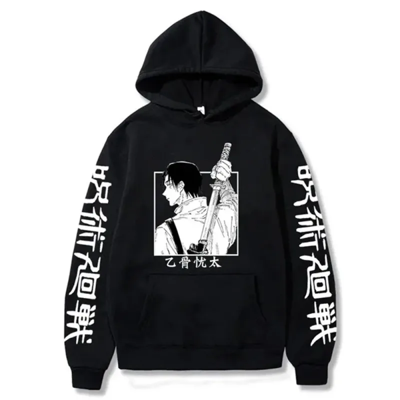 hoodies for man 3D Anime Satoru Gojo Printing Hooded Men Women Hoodies Prevalent Harajuku Manga Unisex Sweatshirt Men's clothing — image 6