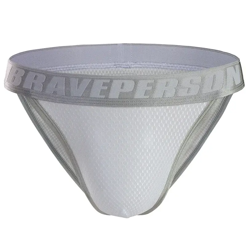 Sexy Men Underwear Briefs Breathable Underpants U Convex Pouch Low Waist Male Panties — image 14