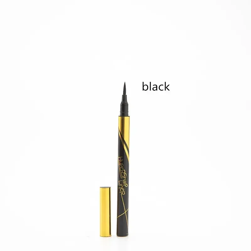 1 Pcs Long-Lasting Eye Liner Pencil - Waterproof Smudge-Proof Black/Brown Cosmetic Smooth Liquid Eyeliner for Beauty Makeup