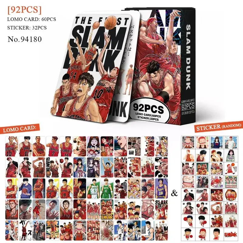 Anime Attack on Titan Lomo Card Pohlednice Hračka Haikyuu Lékárnické deníky Honkai Star Rail Collection Karty s nálepkami Dárek — image 3